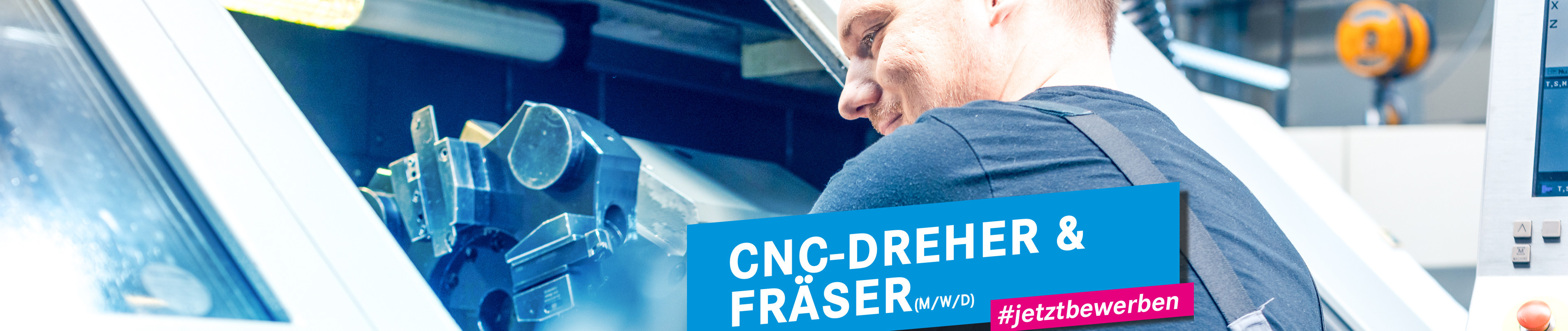 Wir suchen CNC-Dreher / Fräser in Frankfurt (Oder)!